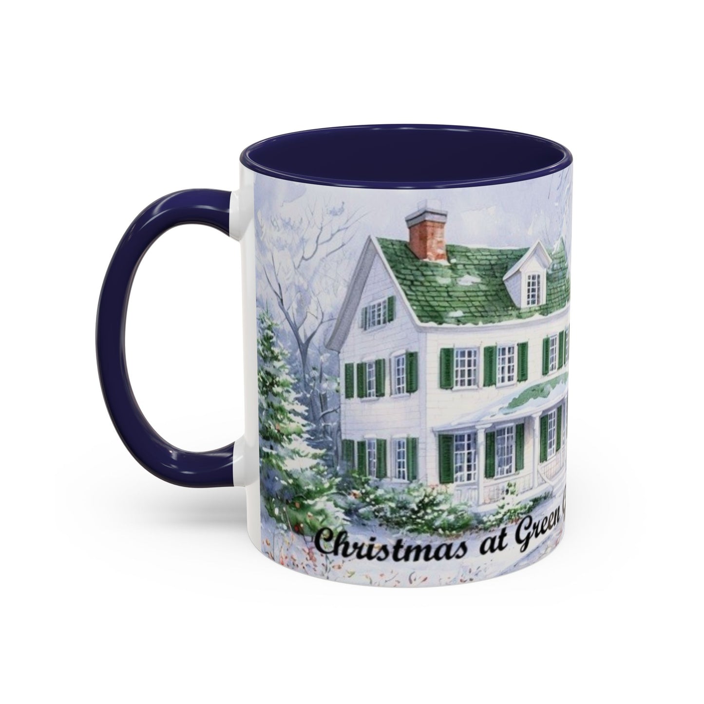 Snowy Green Gables Mug ā Perfect for Cozy Winter Moments āļø (11, 15oz)