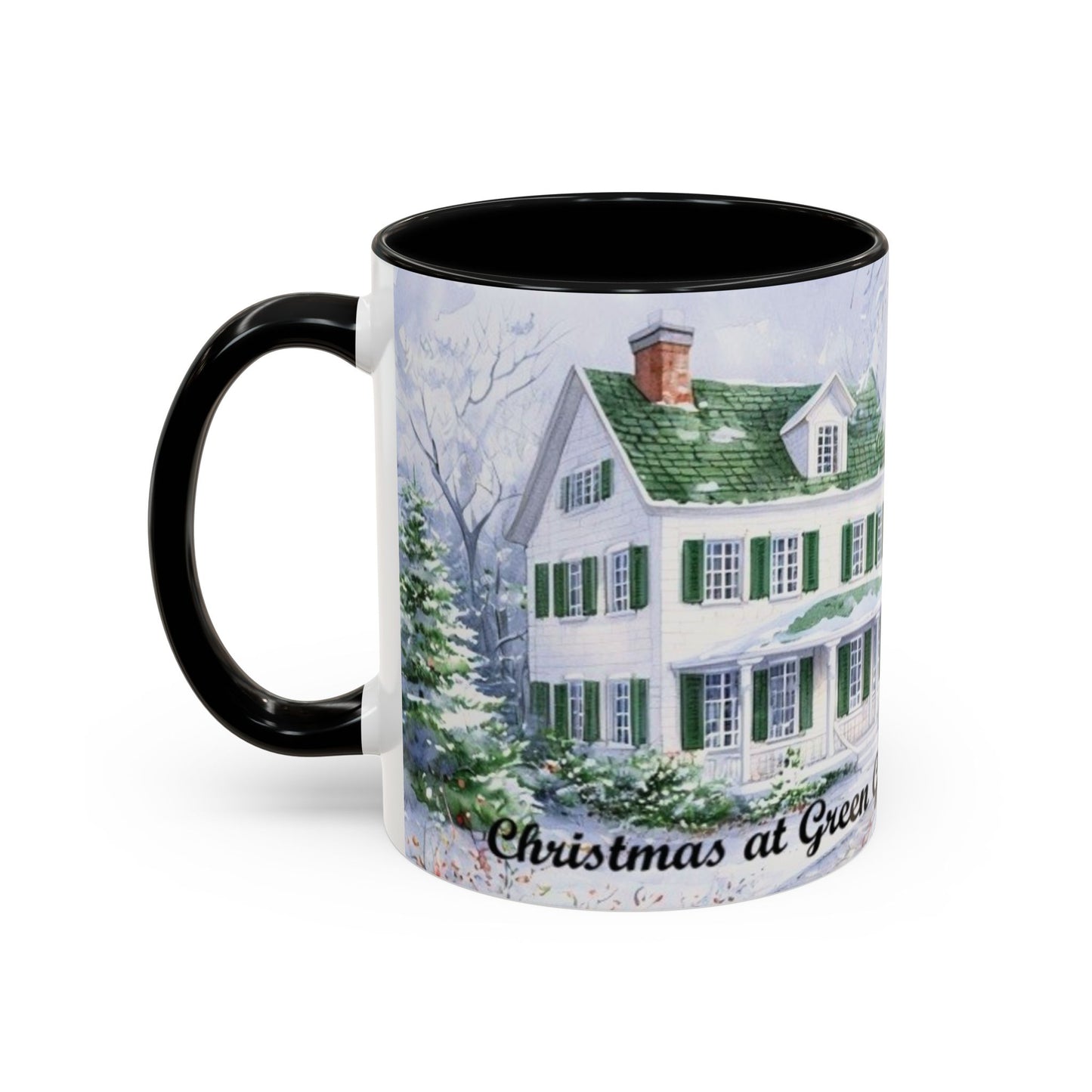 Snowy Green Gables Mug ā Perfect for Cozy Winter Moments āļø (11, 15oz)