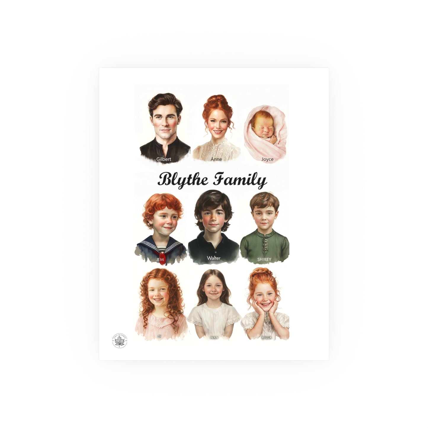 🌿 "Blythe Family Legacy" – Stunning Poster Prints 🌟Satin and Archival Matte Posters