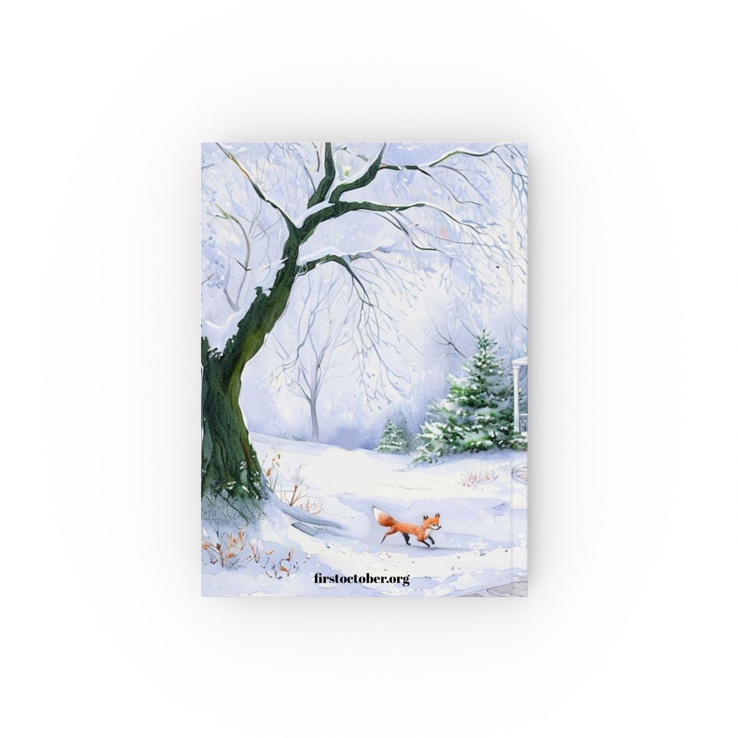 ❄️ "Winter Magic at Green Gables" – Snowy Journal for Dreamers ❄️Hard Backed Journal