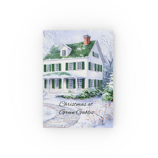 ❄️ "Winter Magic at Green Gables" – Snowy Journal for Dreamers ❄️Hard Backed Journal